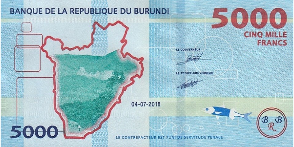 Burundi 53 - Bancnote.net Burundi 53