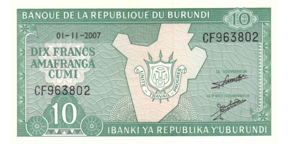 Burundi 33e Burundi 33e
