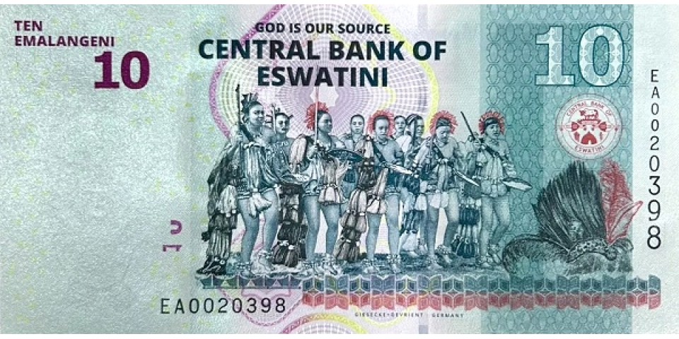 Eswatini WA44 - Bancnote.net Eswatini WA44