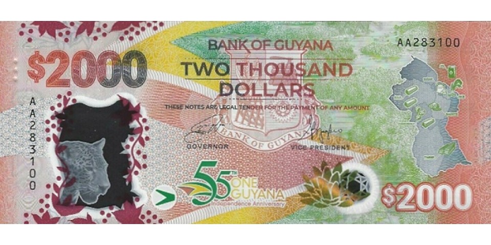 Guyana 42 - Bancnote.net Guyana 42