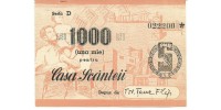 Romania Scanteia 1000