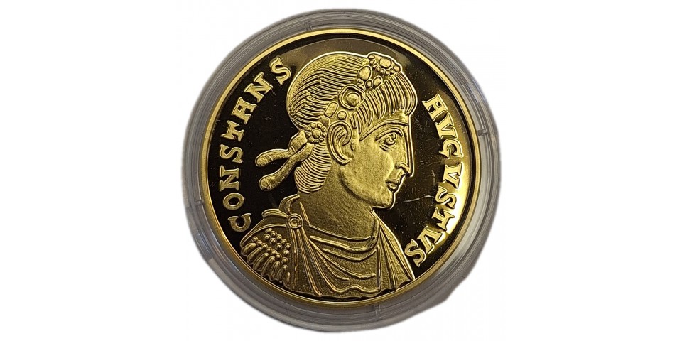 Medalie Constant Flavius Iulius Constants - Bancnote.net Medalie Constant Flavius Iulius Constants
