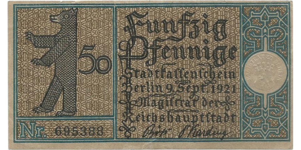 Germania NOTGELD Germania NOTGELD