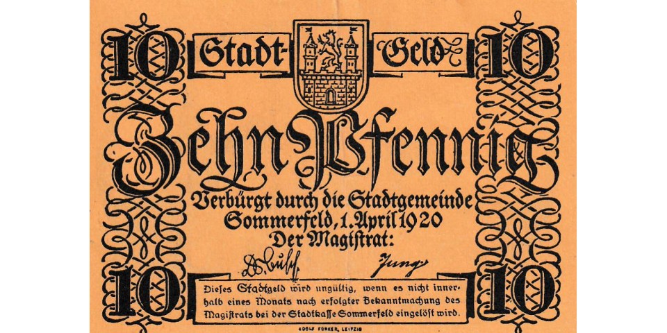 Germania NOTGELD Germania NOTGELD