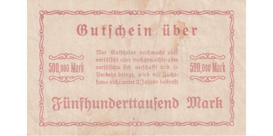 Germania NOTGELD Germania NOTGELD