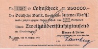 Germania NOTGELD