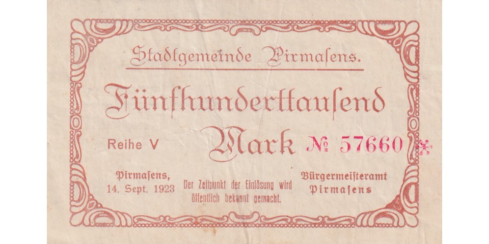 Germania NOTGELD Germania NOTGELD