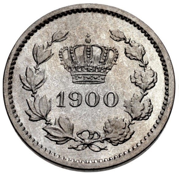 KM  29 - 10 bani 1900