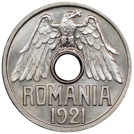 KM  44 - 25 bani 1921
