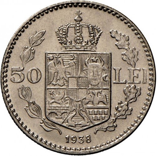 KM  55 - 50 lei 1937-1938