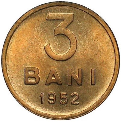 KM  82.1 - 3 bani 1952