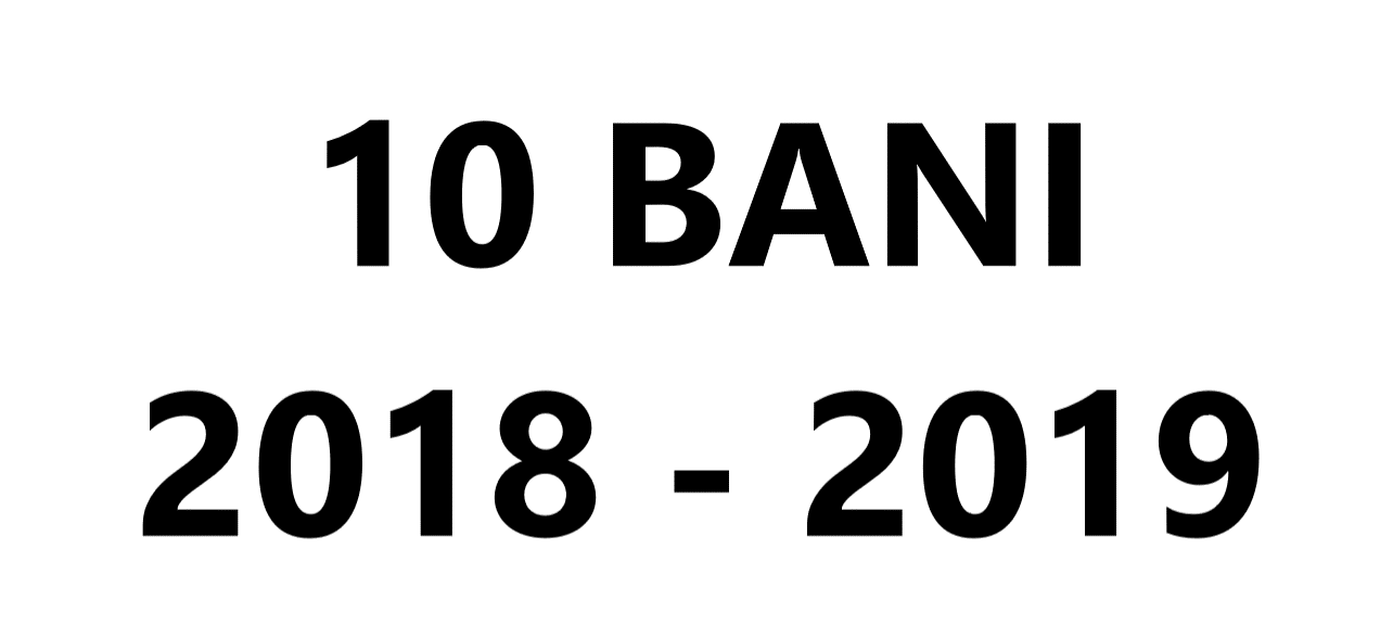 UC   3 - 10 bani 2018-2019